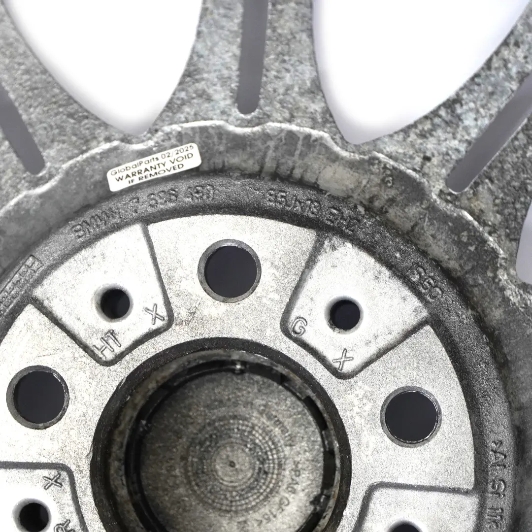 BMW E46 Z4 E85 Argent Jante En Alliage Arrière 18" 8,5J ET:50 M Double Spoke 135 - SKU 7896490-2 - Numéro de pièce 7896490