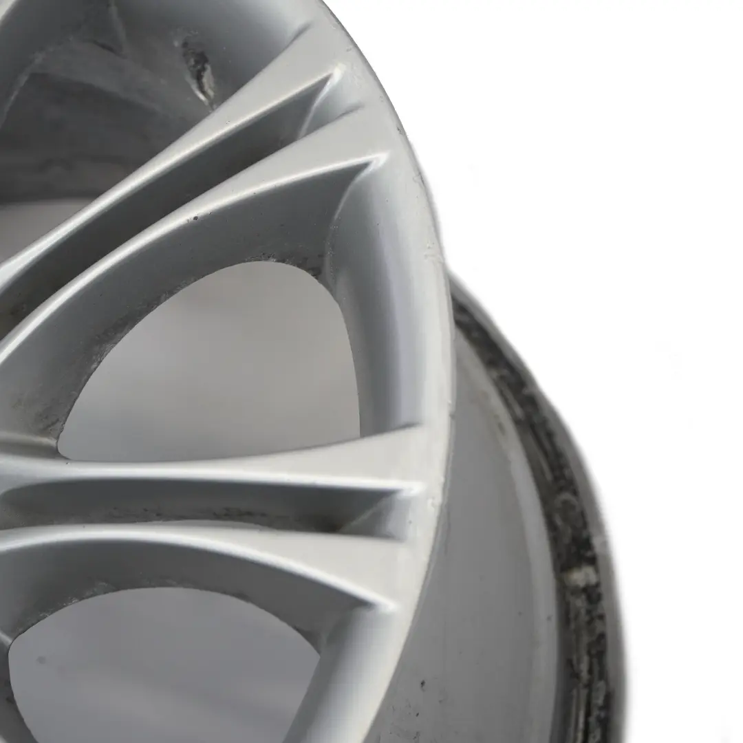BMW E46 Z4 E85 Silver Rear Alloy Wheel Rim 18" 8,5J ET:50 M Double Spoke 135 - SKU 7896490-2 - Part number 7896490