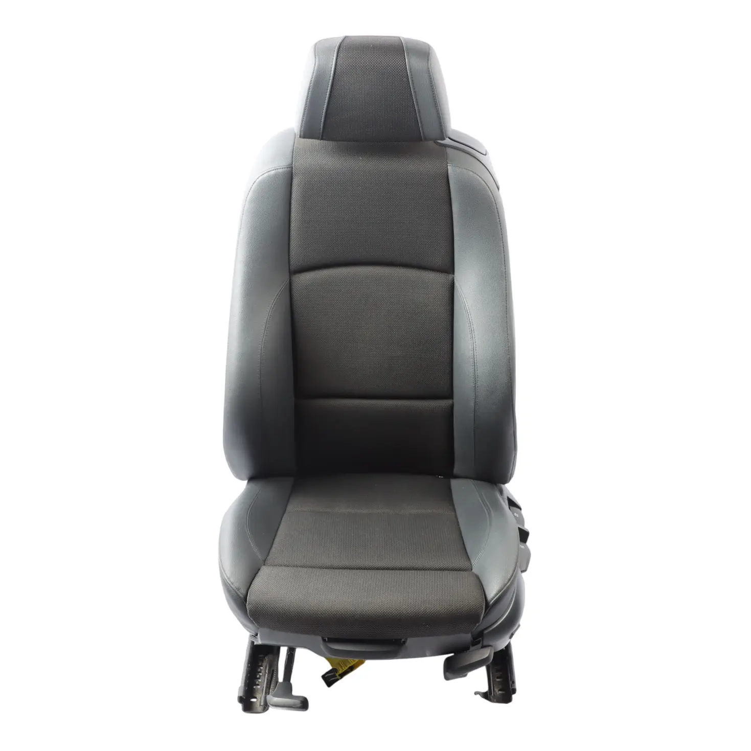 Front Seat BMW E81 E82 M Sport Left N/S Side Black Cloth / Imitation Leather