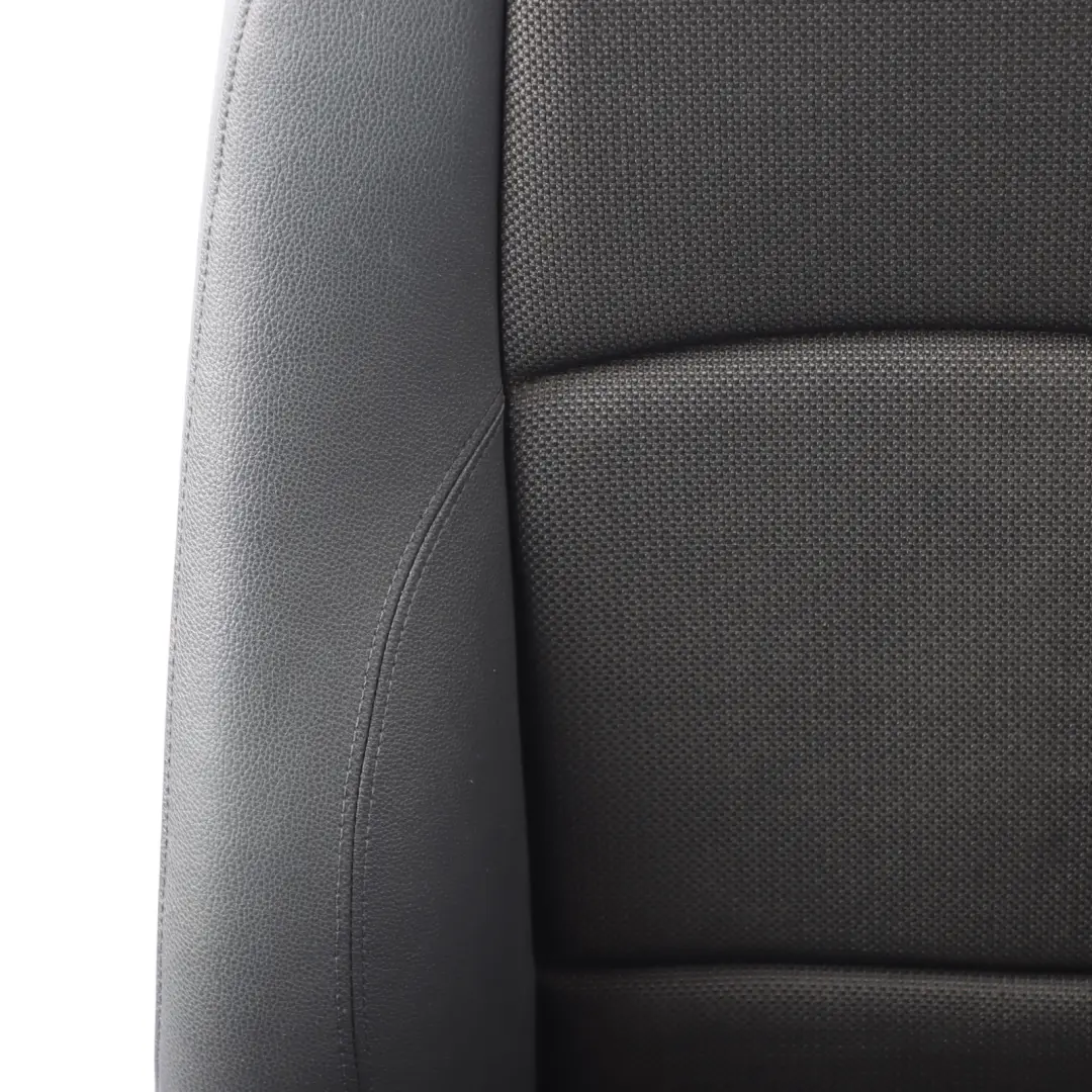  Vorderseite Sitz BMW E81 E82 M Sport Links Seite Schwarzer Stoff / Kunstleder - SKU 7903451-1 - Teilenummer 7903451