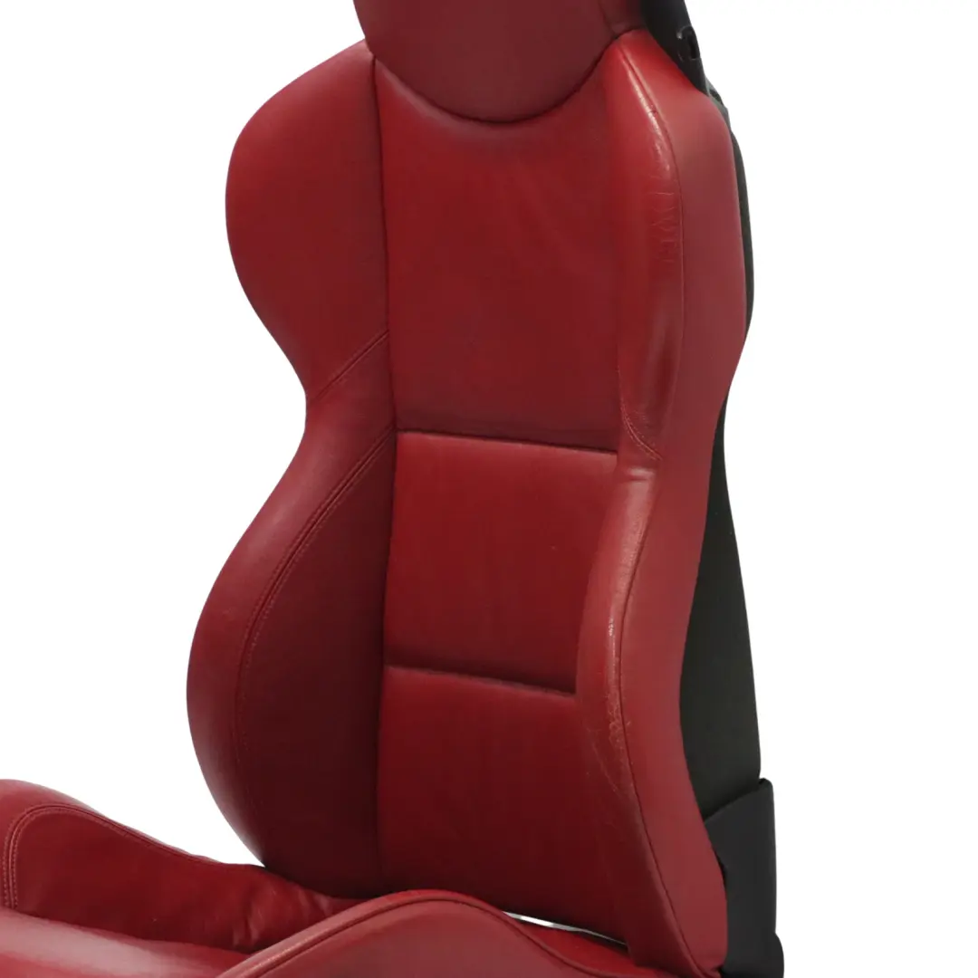 BMW Z4 E85 E86 M Sport Sitz Vorne Links Interieur Beheizt Leder Oregon Rot - SKU 7909245-2 - Teilenummer 7909245