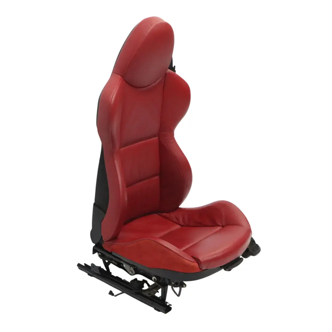 BMW Z4 E85 E86 M Sport Sitz Vorne Links Interieur Beheizt Leder Oregon Rot - SKU 7909245-2 - Teilenummer 7909245