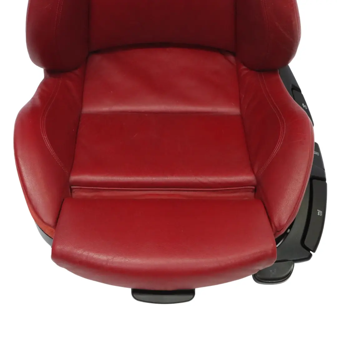 BMW Z4 E85 E86 M Sport Sitz Vorne Links Interieur Beheizt Leder Oregon Rot - SKU 7909245-2 - Teilenummer 7909245