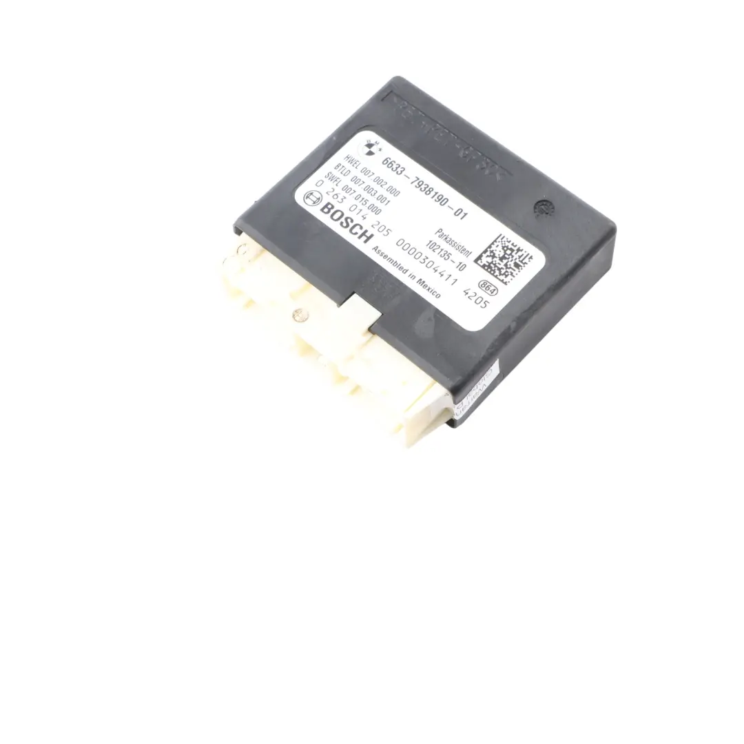 Moduł Sterownik Parkowania PDC do BMW F20 F21 F22 F23 F30 F34 GT o numerze 7938190 BMW F20 F21 F22 F23 F30 F34 GT Moduł Sterownik Parkowania PDC - SKU 7938190 - Numer Części 7938190