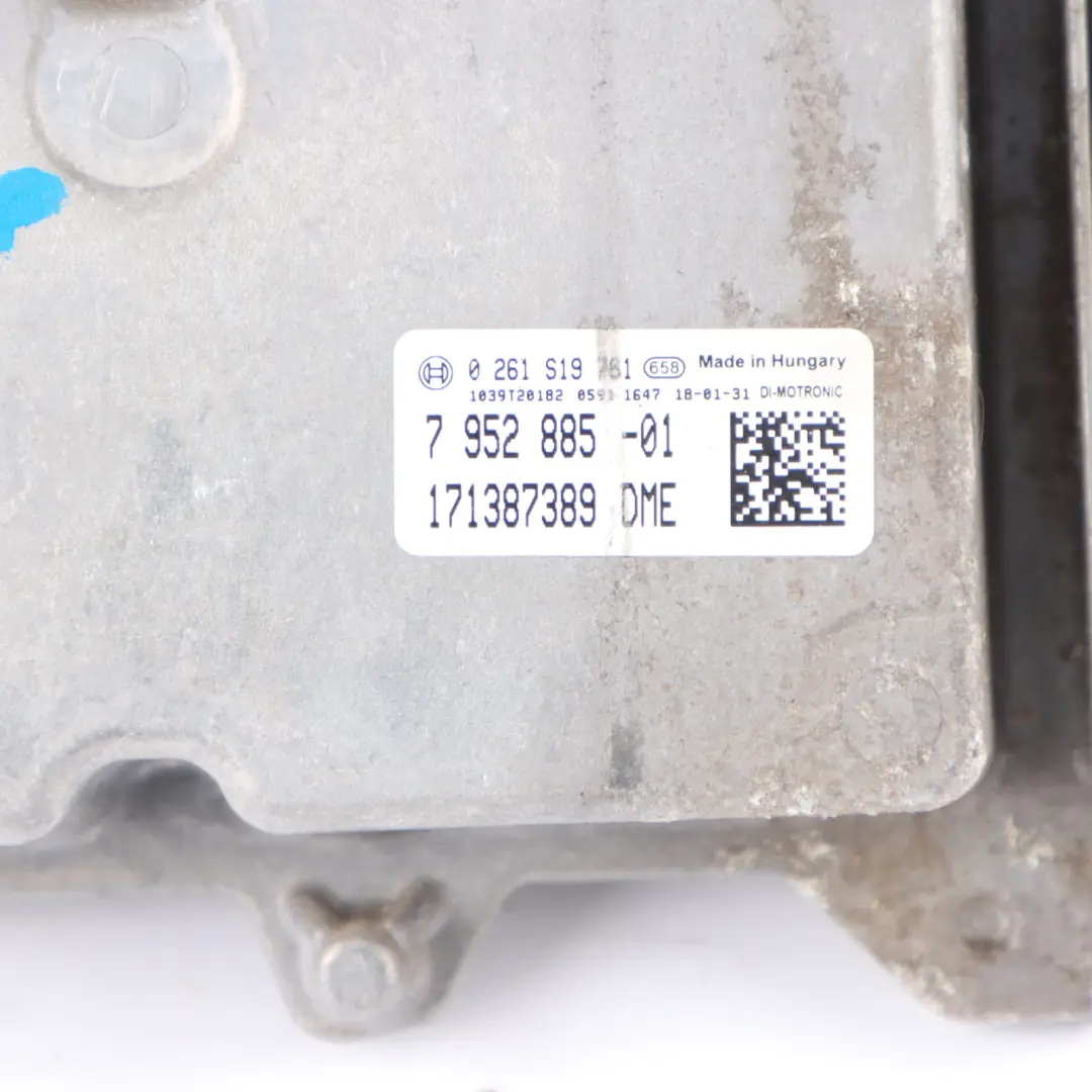 B38 136HP Engine Control Unit ECU DME Manual to BMW F22 F30 218i 318i with Part number 7952885 BMW F22 F30 218i 318i B38 136HP Engine Control Unit ECU DME Manual - SKU 7952885-1 - Part number 7952885