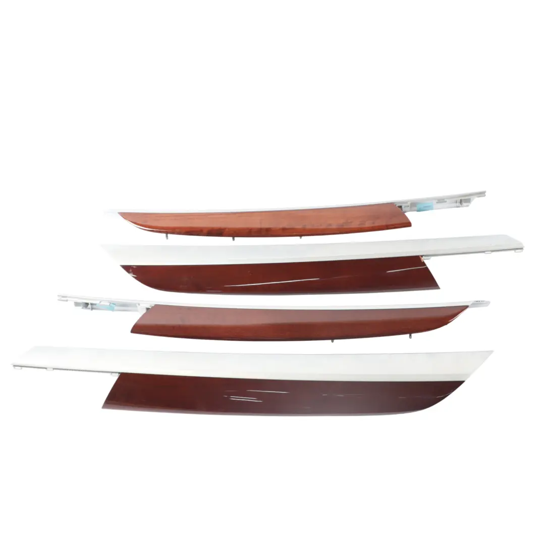 BMW X6 E71 Dashboard Strip Centre Console Trims Door Cover Ash Wood SET - SKU 7974921 - Part number 7974921