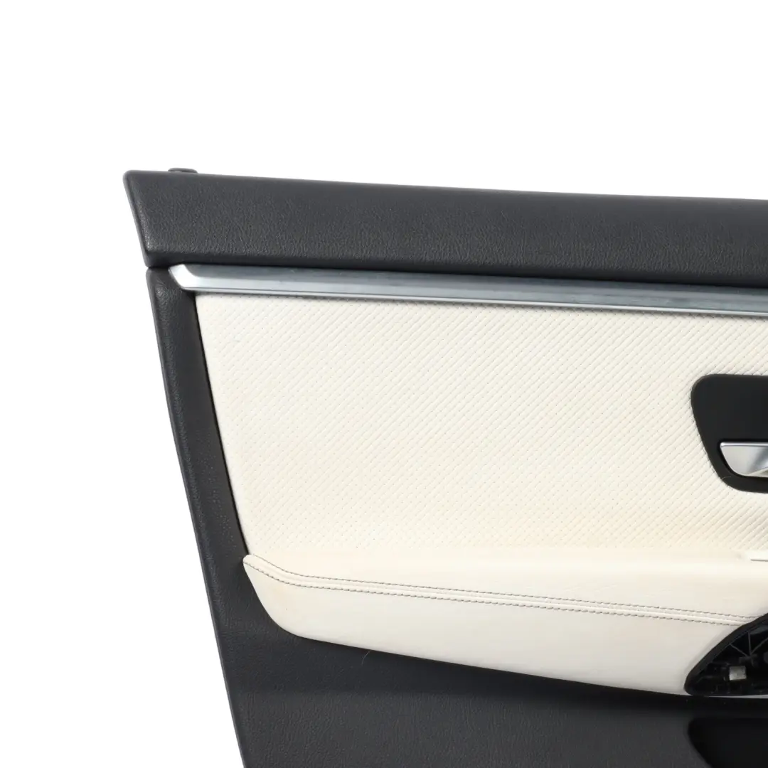 Door Card Trim Panel Front Left N/S Leather White to BMW F36 with Part number 7987379 BMW F36 Door Card Trim Panel Front Left N/S Leather White - SKU 7987379 - Part number 7987379