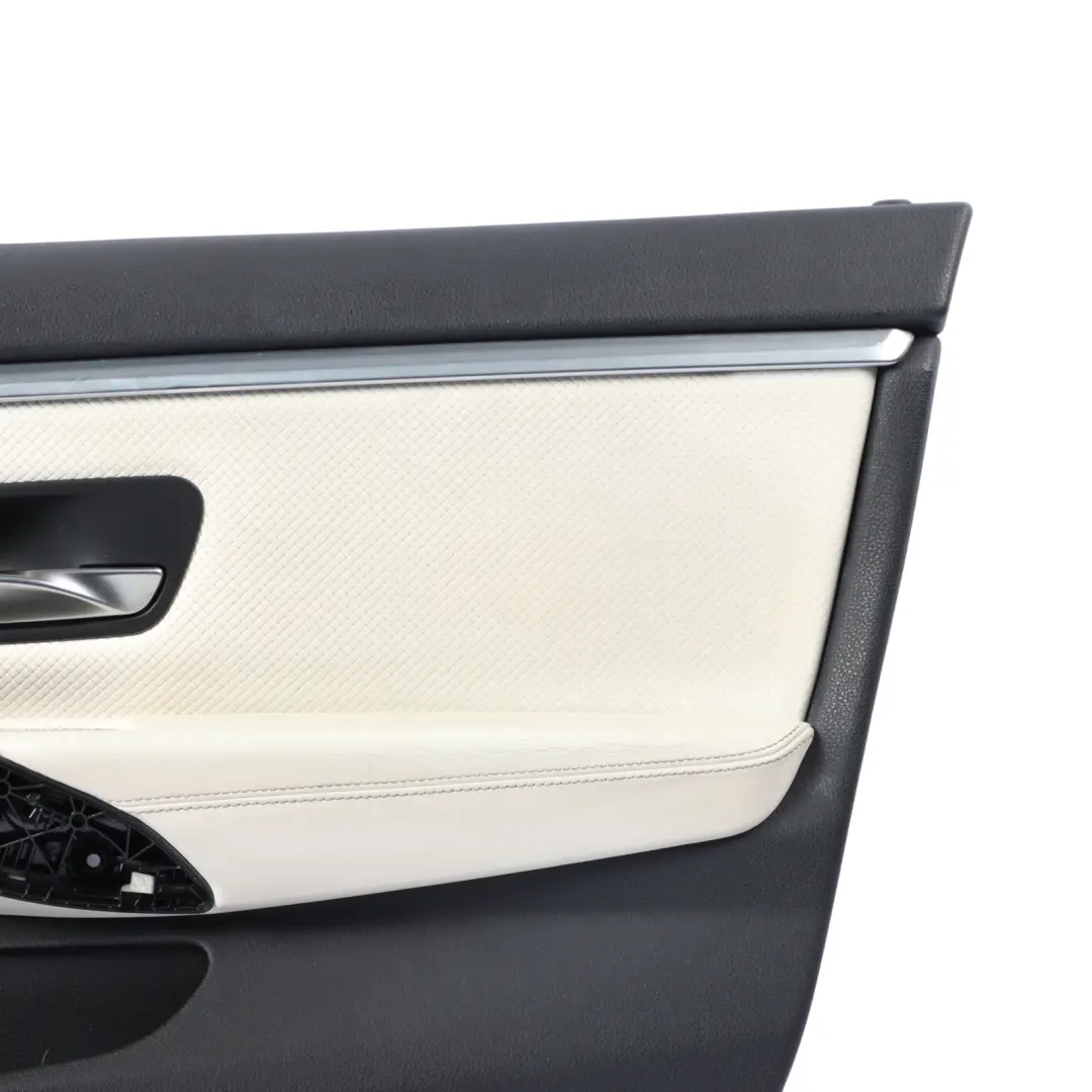 Door Card Trim Panel Front Right O/S Leather White to BMW F36 with Part number 7987380 BMW F36 Door Card Trim Panel Front Right O/S Leather White - SKU 7987380 - Part number 7987380