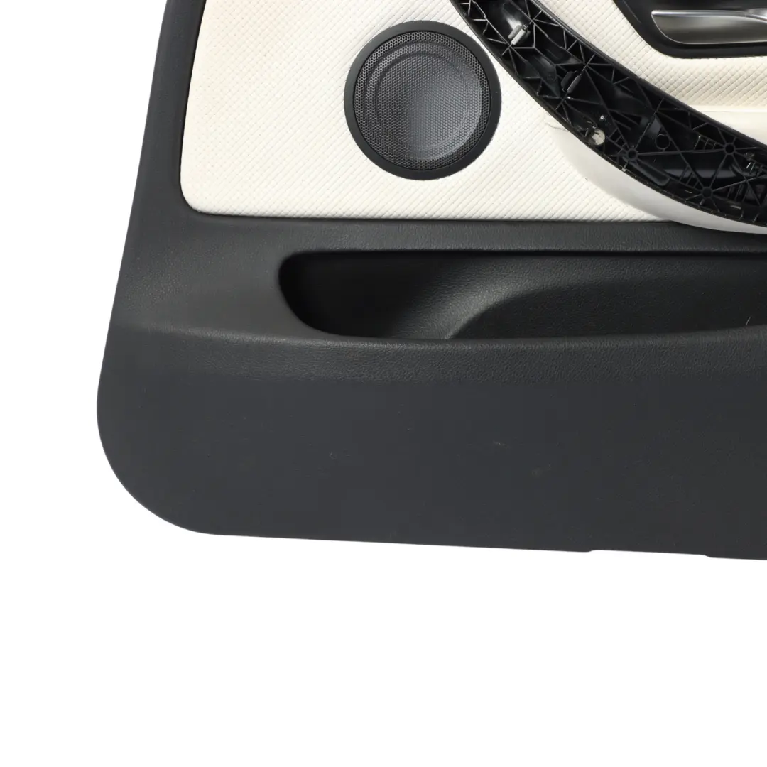 Door Card Trim Panel Front Right O/S Leather White to BMW F36 with Part number 7987380 BMW F36 Door Card Trim Panel Front Right O/S Leather White - SKU 7987380 - Part number 7987380