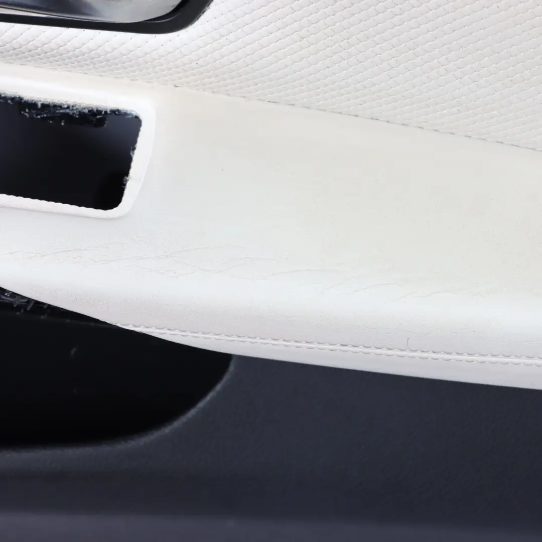 Door Card Trim Panel Front Right O/S Leather White to BMW F36 with Part number 7987380 BMW F36 Door Card Trim Panel Front Right O/S Leather White - SKU 7987380 - Part number 7987380