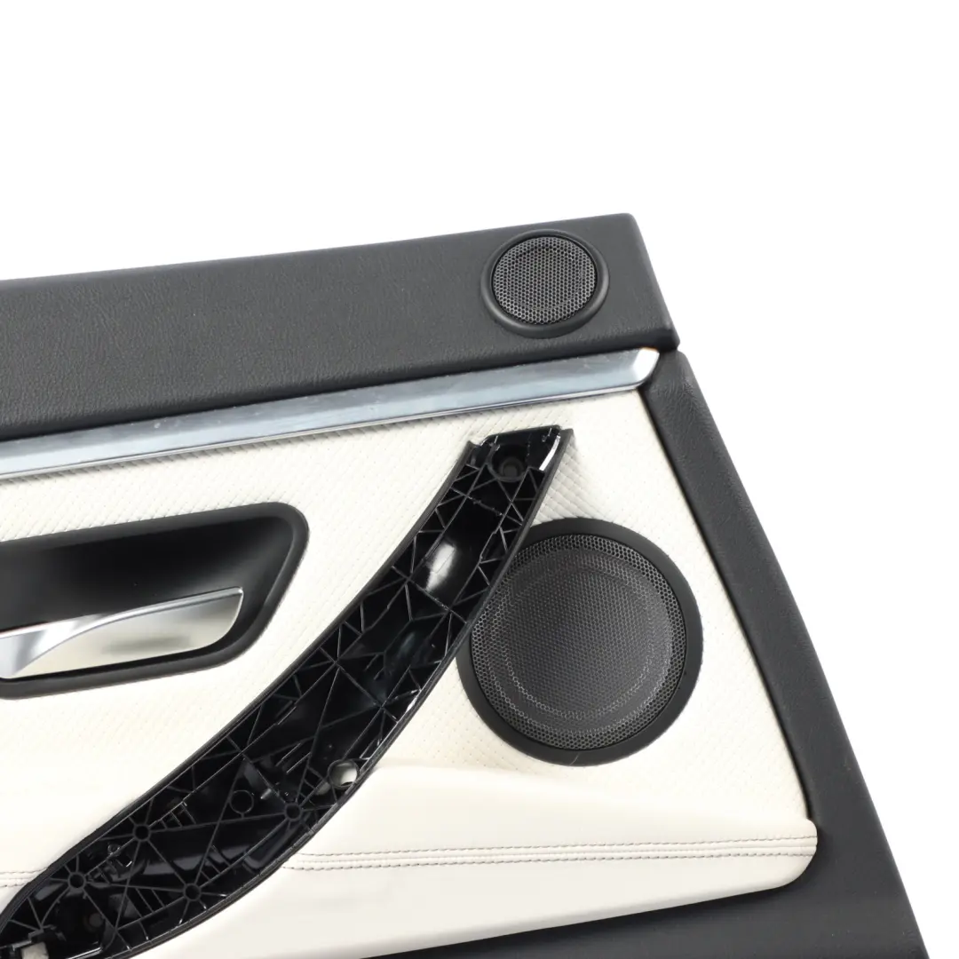 Trim Panel Door Card Leather White Rear Left N/S to BMW F36 with Part number 7987383 BMW F36 Trim Panel Door Card Leather White Rear Left N/S - SKU 7987383 - Part number 7987383