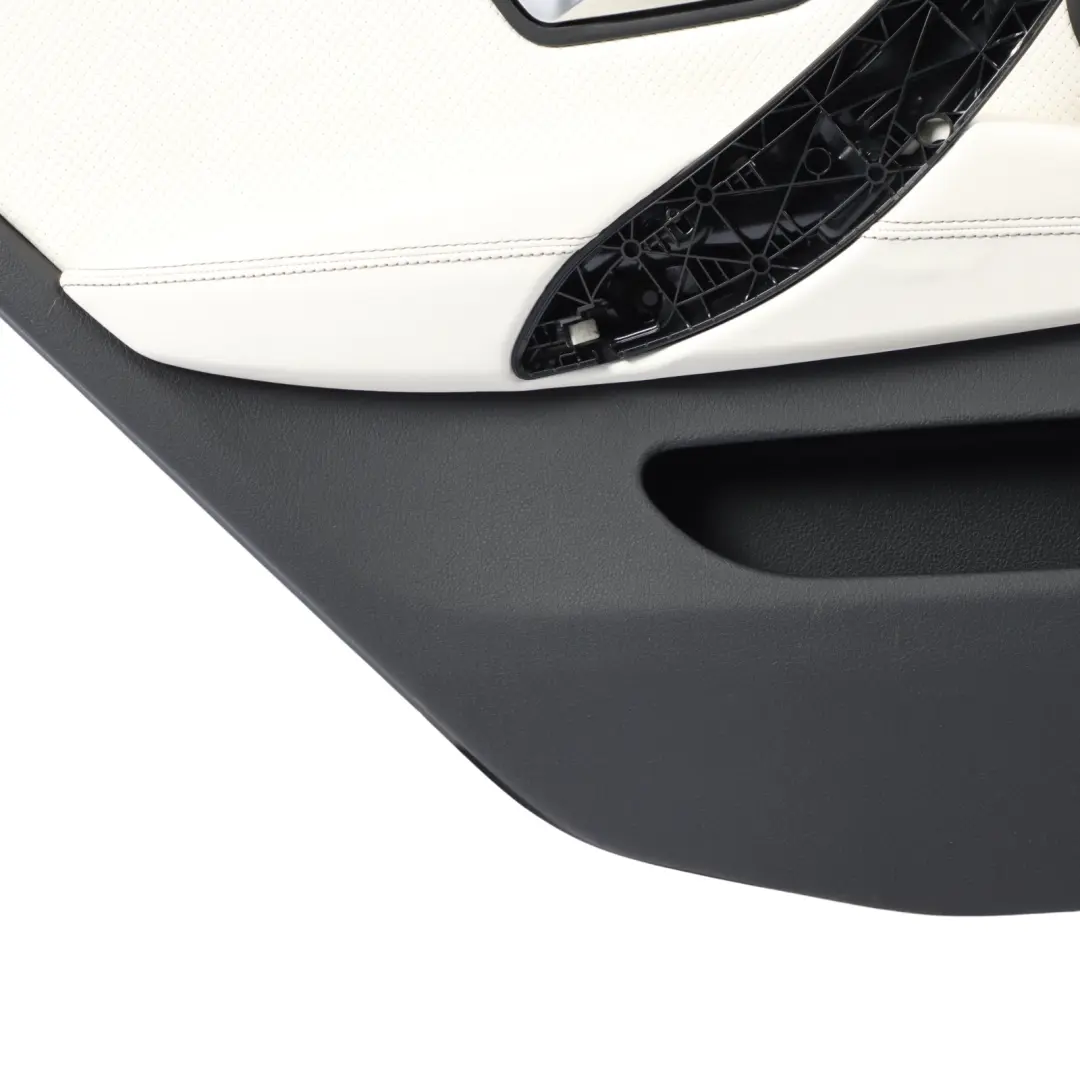 Trim Panel Door Card Leather White Rear Left N/S to BMW F36 with Part number 7987383 BMW F36 Trim Panel Door Card Leather White Rear Left N/S - SKU 7987383 - Part number 7987383