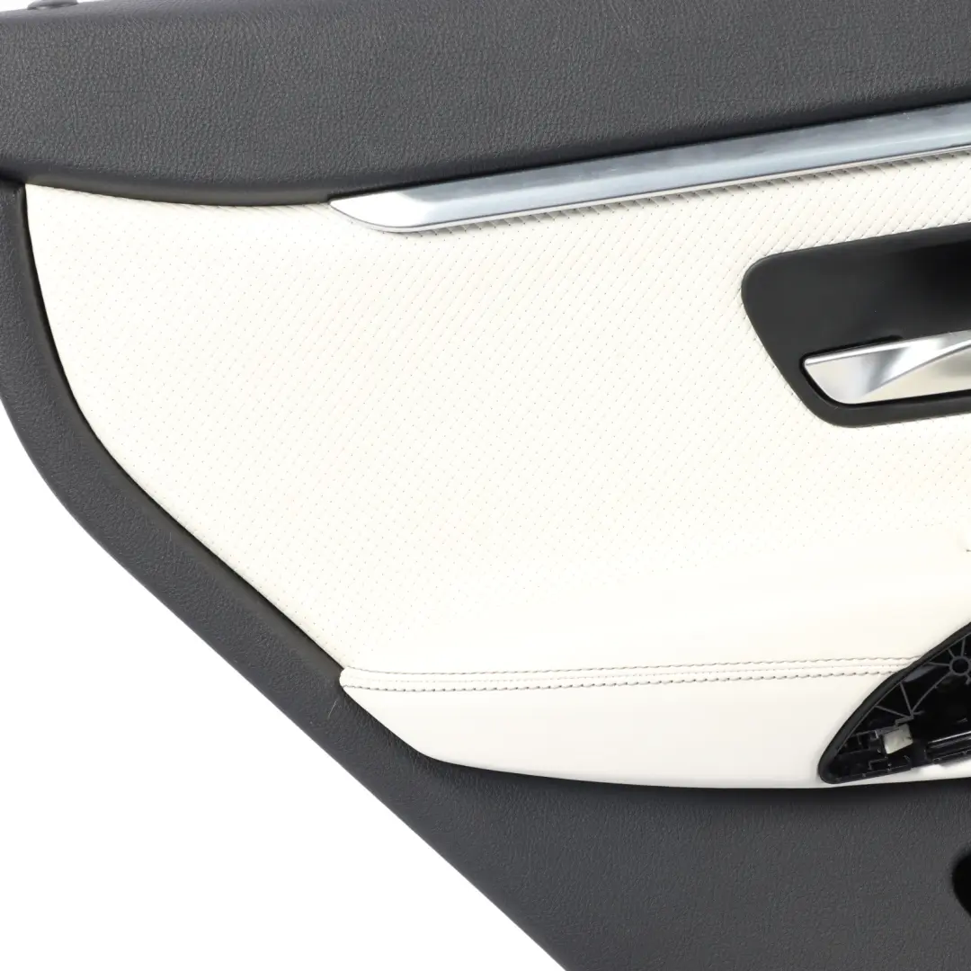 Trim Panel Door Card Leather White Rear Left N/S to BMW F36 with Part number 7987383 BMW F36 Trim Panel Door Card Leather White Rear Left N/S - SKU 7987383 - Part number 7987383