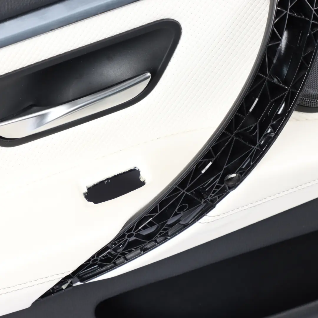 Trim Panel Door Card Leather White Rear Left N/S to BMW F36 with Part number 7987383 BMW F36 Trim Panel Door Card Leather White Rear Left N/S - SKU 7987383 - Part number 7987383