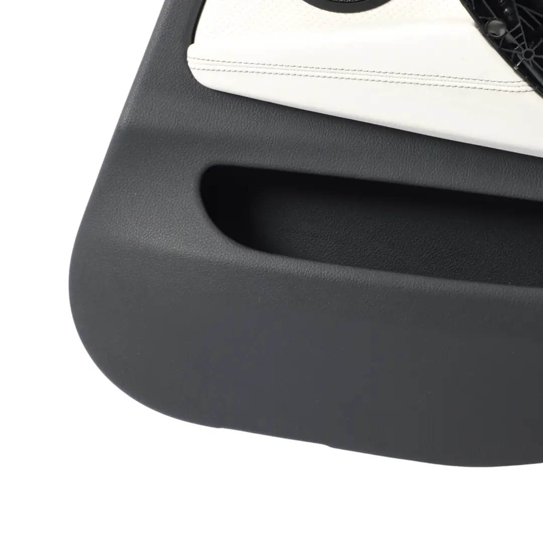 Trim Panel Door Card Leather White Rear Right O/S to BMW F36 with Part number 7987384 BMW F36 Trim Panel Door Card Leather White Rear Right O/S - SKU 7987384 - Part number 7987384