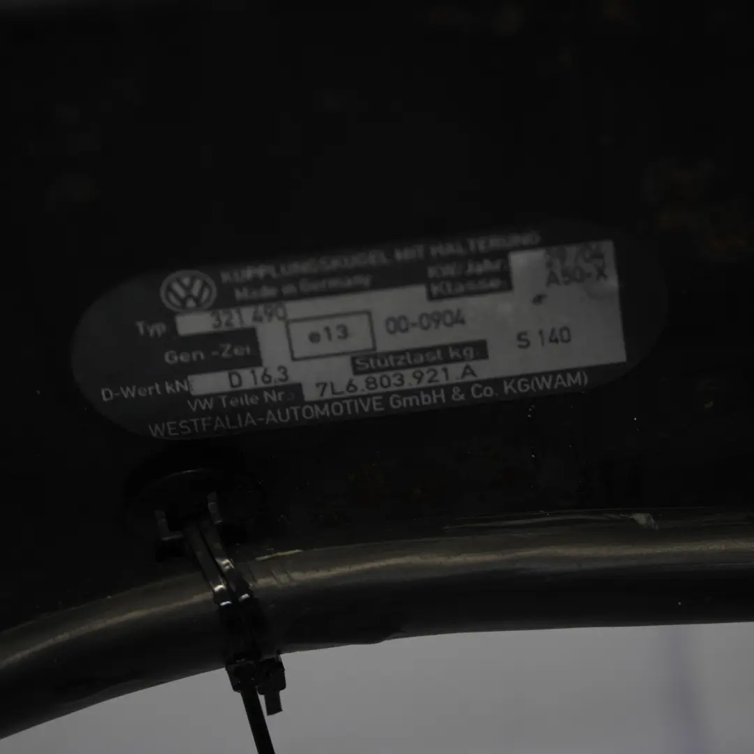 VW Touareg 7L Attelage De Remorque Attelage De Remorque - SKU 7L0092155A - Numéro de pièce 7L0092155A