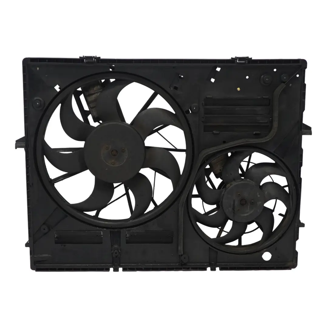 A/C Air Condition Radiator Fan Shroud to Audi Q7 4L 3.0 TDI BUG Diesel with Part number 7L0121207D Audi Q7 4L 3.0 TDI BUG Diesel A/C Air Condition Radiator Fan Shroud - SKU 7L0121207D - Part number 7L0121207D