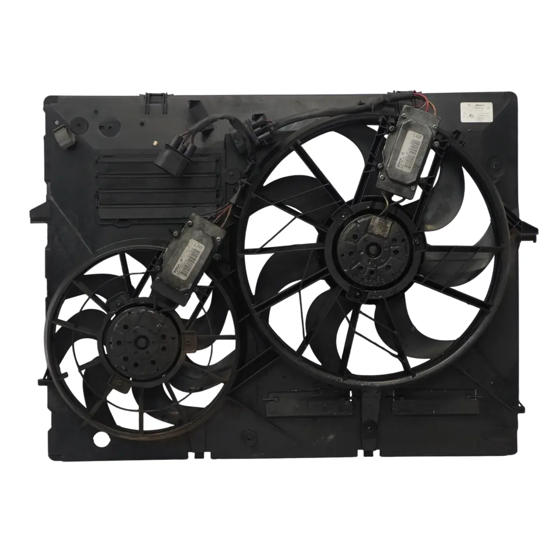 Audi Q7 4L 3.0 TDI BUG Diesel A/C Air Condition Radiator Fan Shroud - SKU 7L0121207D - Part number 7L0121207D
