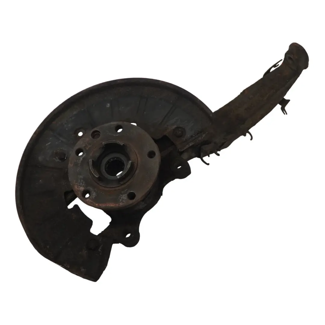 Volkswagen Touareg 7L Wheel Hub Carrier Brake Disc Front Right O/S - SKU 7L0407258A - Part number 7L0407258A