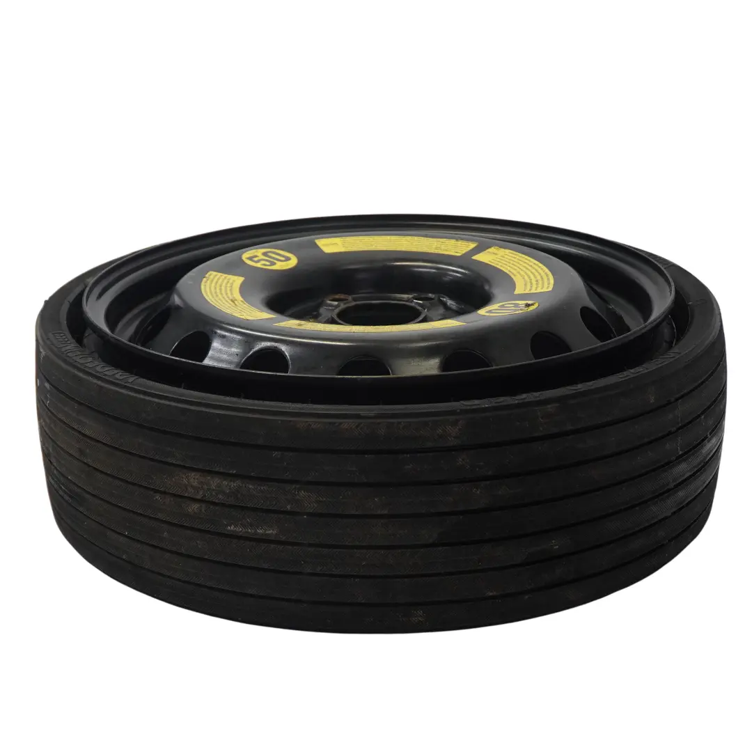 Reserve Stahl Rad Vredestein Reifen 195/75 R18 ET:53 6.5J für Audi Q7 4L mit Teilenummer 7L0601011C Audi Q7 4L Reserve Stahl Rad Vredestein Reifen 195/75 R18 ET:53 6.5J - SKU 7L0601011C - Teilenummer 7L0601011C