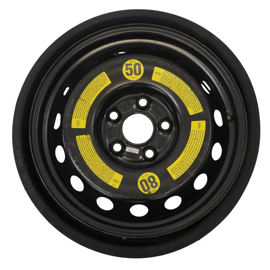 7L Rueda acero para neumático R18 195/75 para Volkswagen Touareg con número de pieza 7L0601027A Volkswagen Touareg 7L Rueda acero para neumático R18 195/75 - SKU 7L0601027A - Número de pieza 7L0601027A