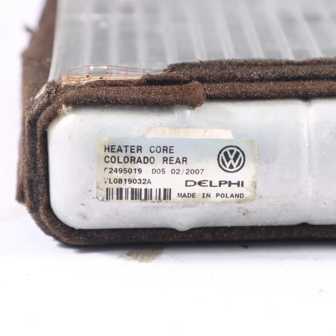 Heater Matrix Ventilatore ausiliario elettrico Radiatore per Audi Q7 4L con numero di parte 7L0819032A Audi Q7 4L Heater Matrix Ventilatore ausiliario elettrico Radiatore - SKU 7L0819032A - Numero di parte 7L0819032A