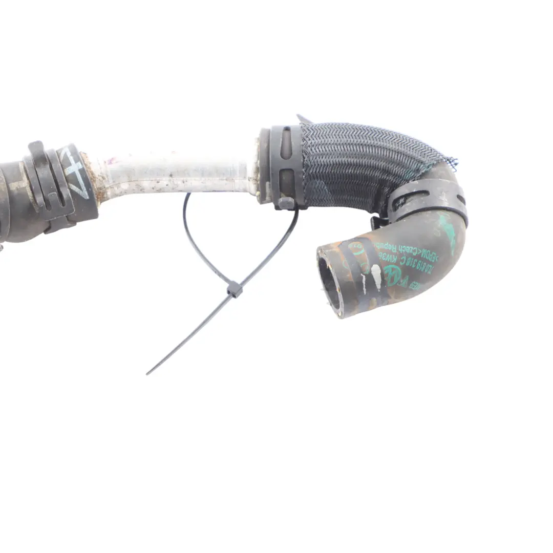 Webasto Preheater Pipe Hose Line Tube to Audi Q7 4L with Part number 7L0819318C Audi Q7 4L Webasto Preheater Pipe Hose Line Tube - SKU 7L0819318C - Part number 7L0819318C