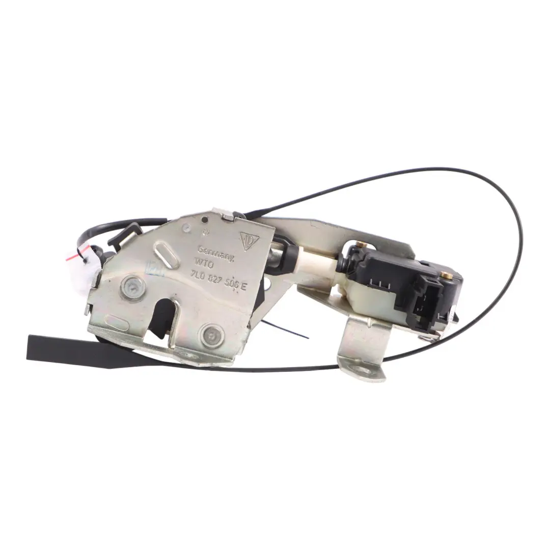 Volkswagen Touareg 7L Trunk Tailgate Window Lock Catch Latch - SKU 7L0827506E - Part number 7L0827506E