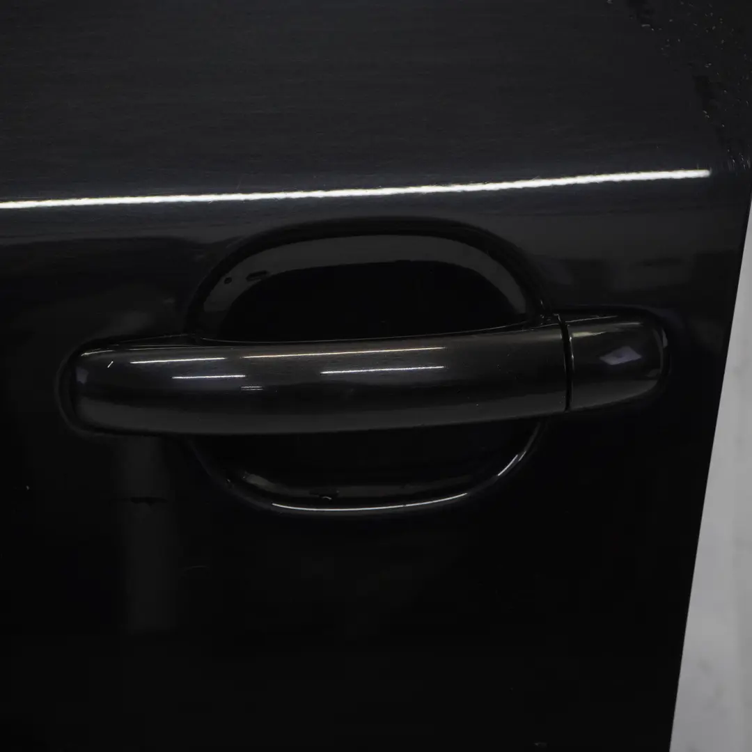 Front Left Door N/S Black Magic Pearl - C9Z to VW Volkswagen Touareg with Part number 7L0831055L VW Volkswagen Touareg Front Left Door N/S Black Magic Pearl - C9Z - SKU 7L0831055L-BLM - Part number 7L0831055L