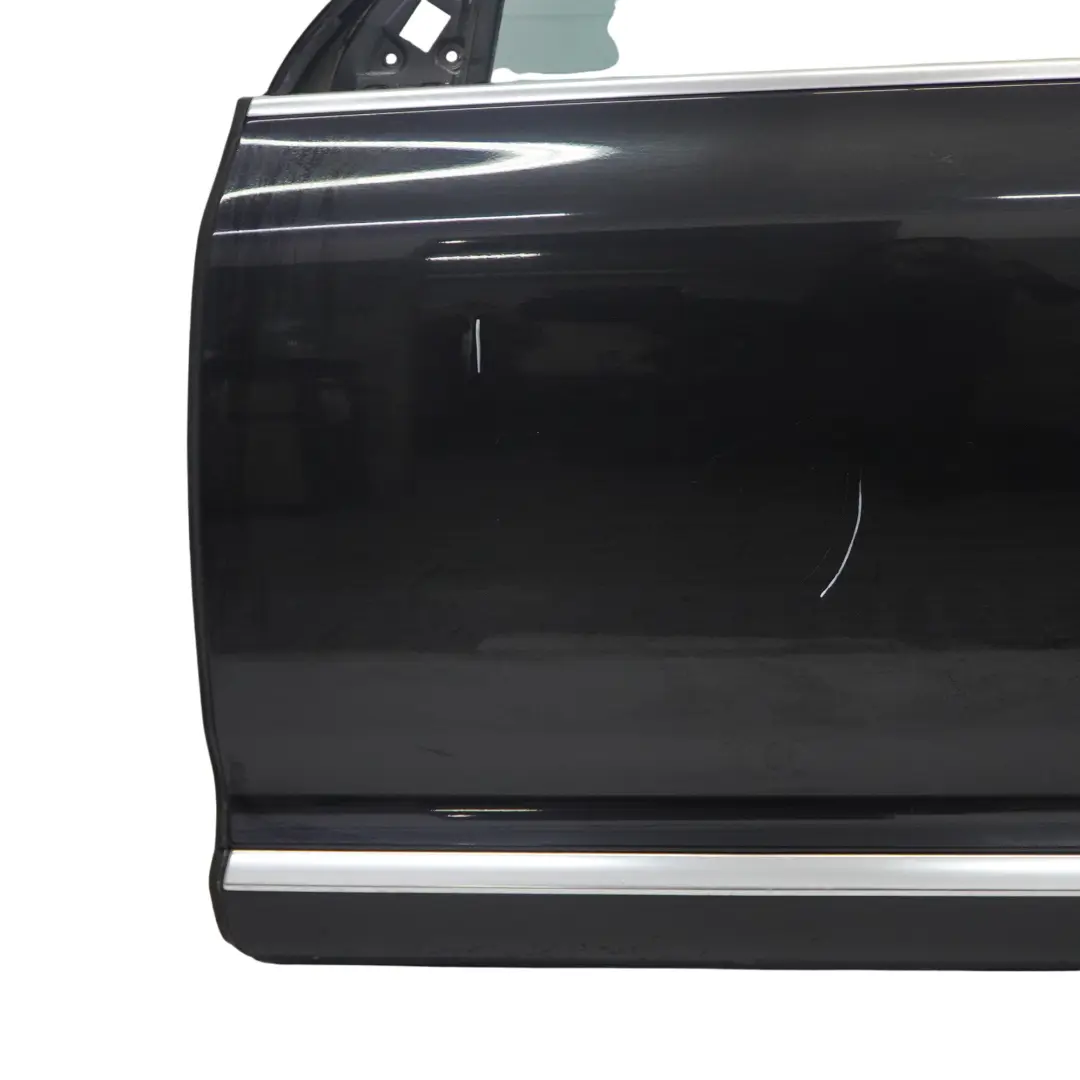 VW Volkswagen Touareg Front Left Door N/S Black Magic Pearl - C9Z - SKU 7L0831055L-BLM - Part number 7L0831055L