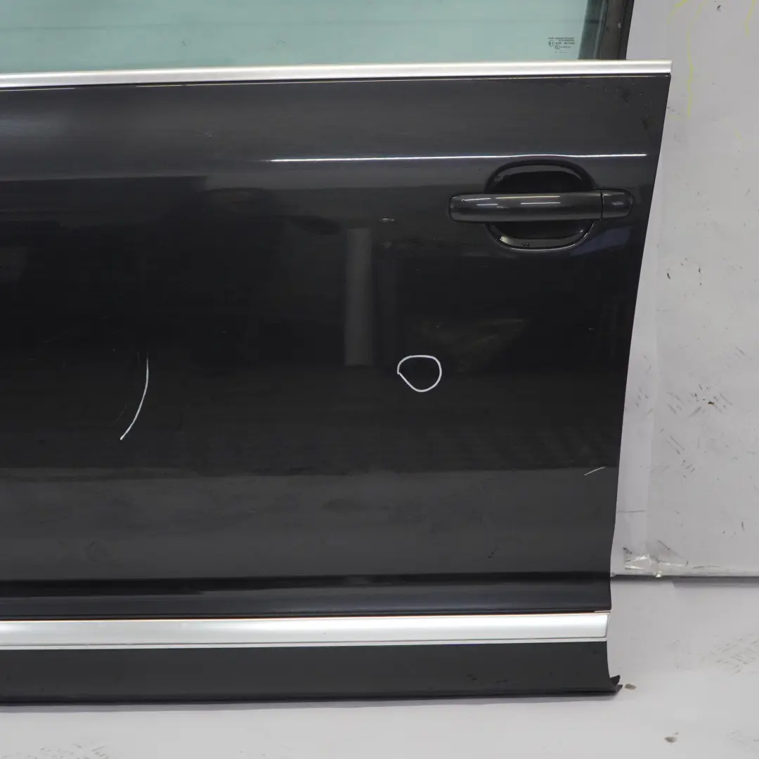 VW Volkswagen Touareg Puerta Delantera Izquierda Black Magic Pearl - C9Z - SKU 7L0831055L-BLM - Número de pieza 7L0831055L