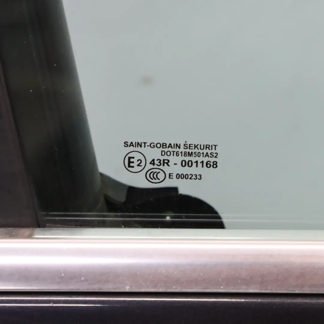 VW Volkswagen Touareg Drzwi Prawe Przednie Black Magic Pearl Czarny - C9Z - SKU 7L0831056L-BLM - Numer Części 7L0831056L