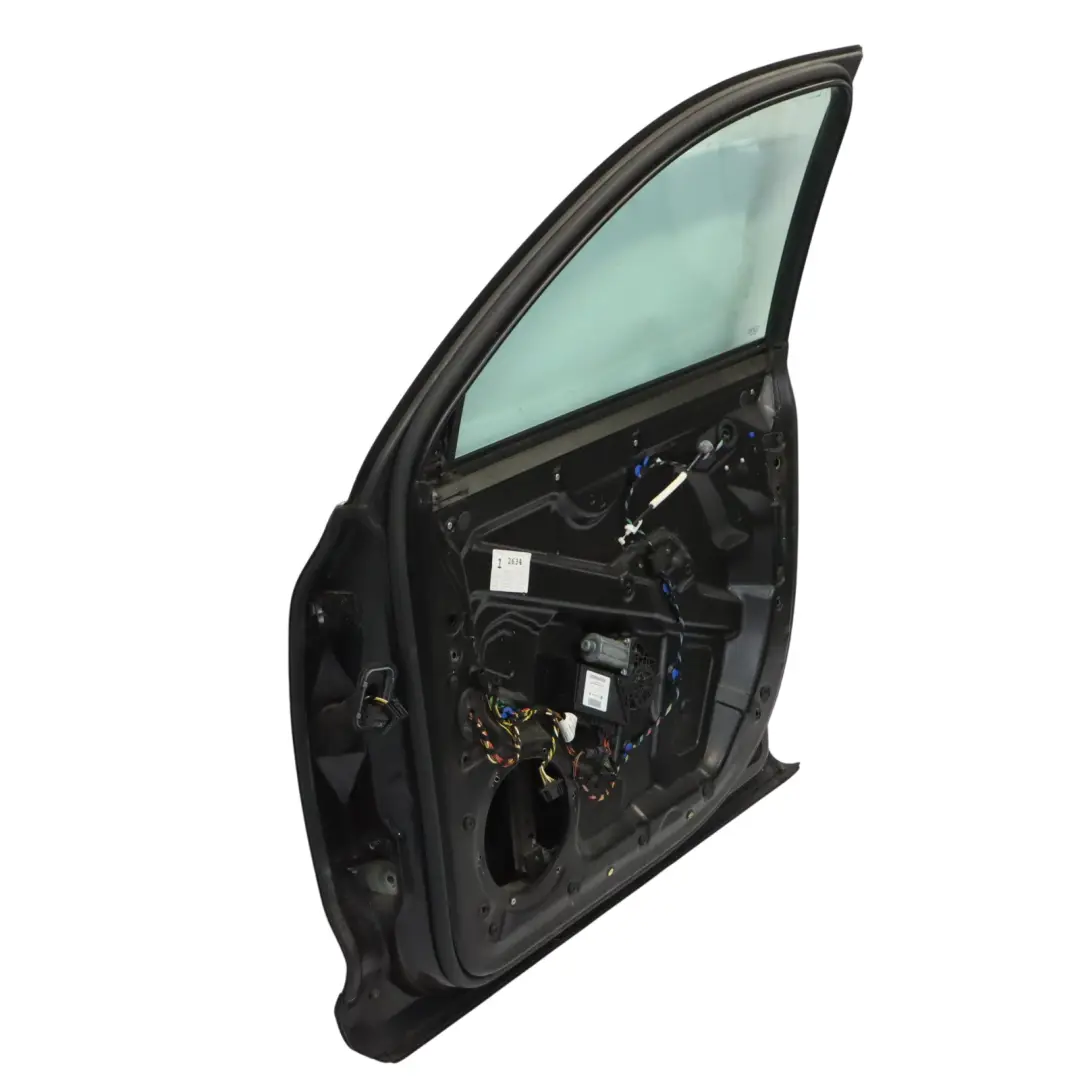 Porte Avant Droite VW Volkswagen Touareg Black Magic Pearl Noir - C9Z - SKU 7L0831056L-BLM - Numéro de pièce 7L0831056L