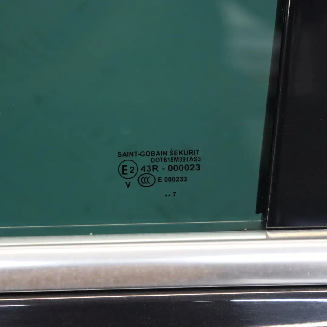VW Volkswagen Touareg Hintere Linke Tür Black Magic Pearl - C9Z - SKU 7L0833055M-BLM - Teilenummer 7L0833055M