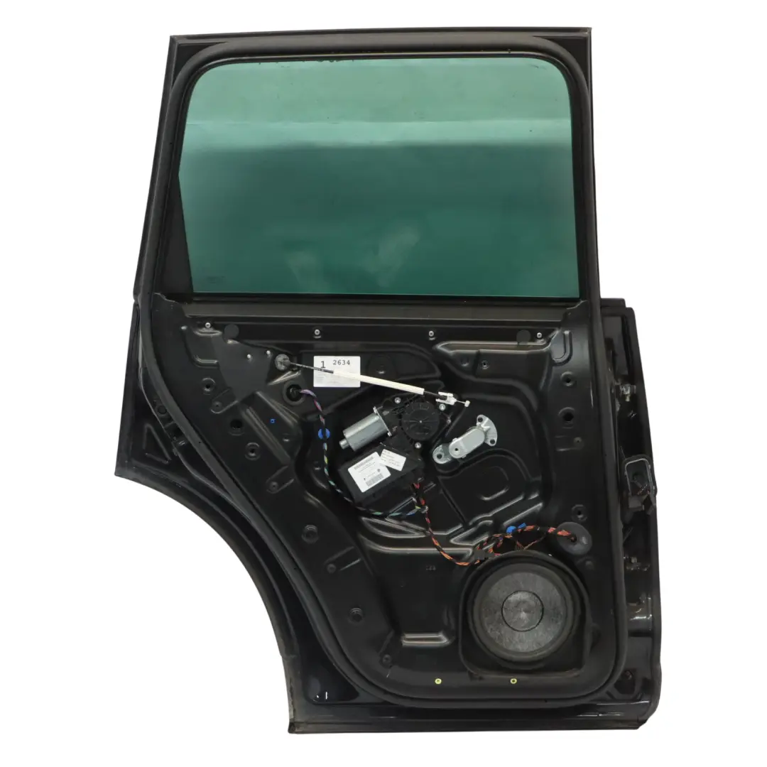 Porte Arrière Gauche VW Volkswagen Touareg Black Magic Pearl - C9Z - SKU 7L0833055M-BLM - Numéro de pièce 7L0833055M