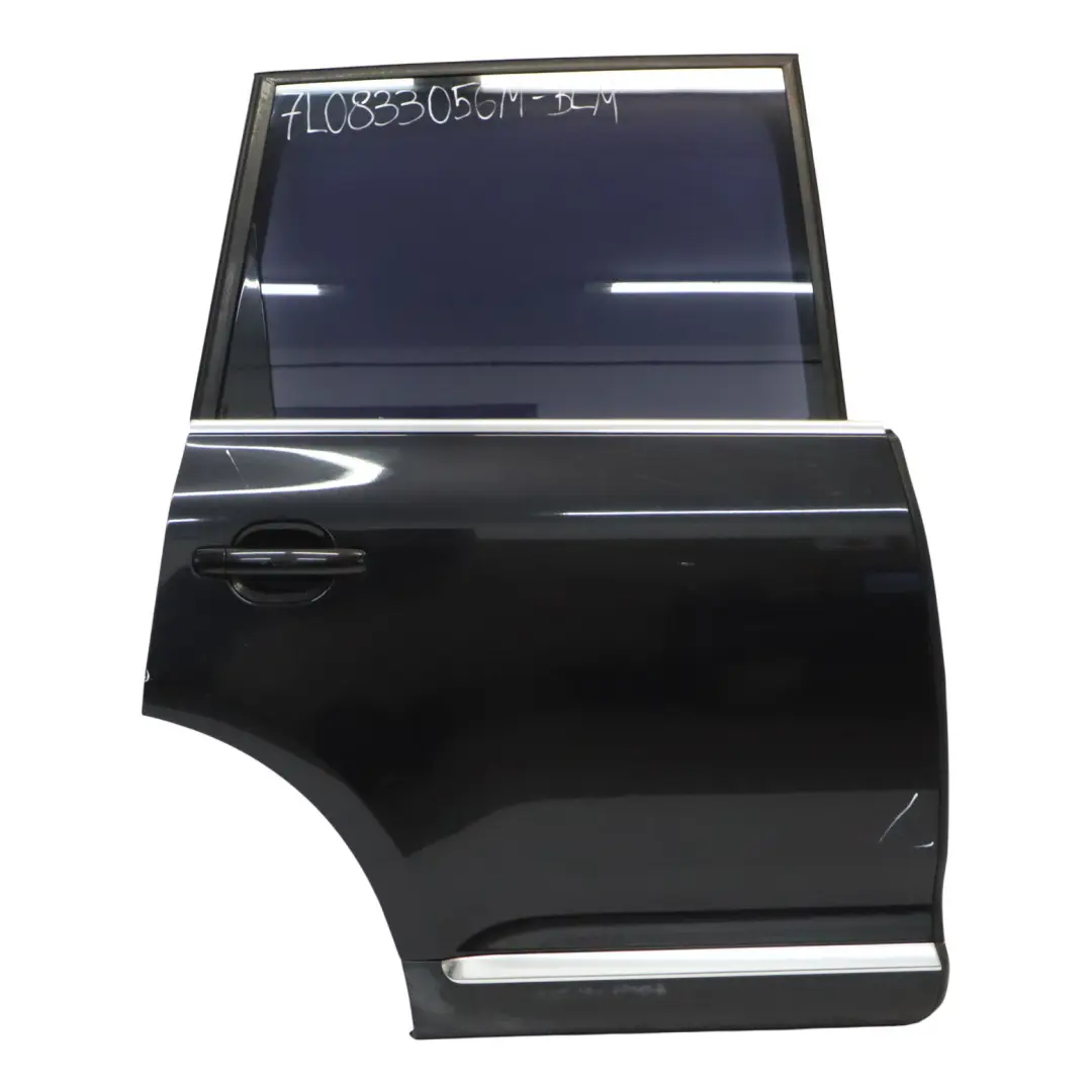 VW Volkswagen Touareg Hintere Rechte Tür Black Magic Pearl - C9Z - SKU 7L0833056M-BLM - Teilenummer 7L0833056M