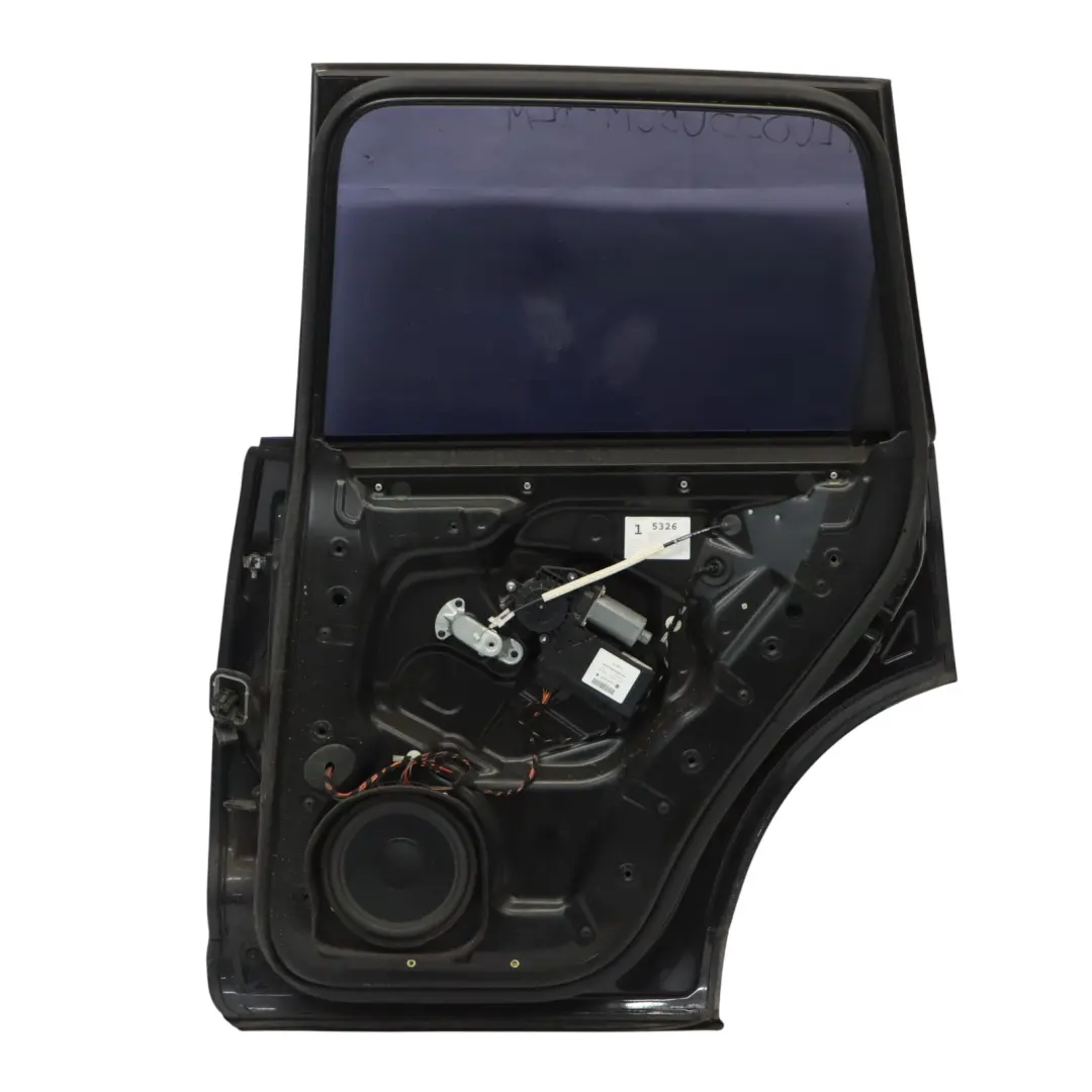 Porte Arrière Droite VW Volkswagen Touareg Black Magic Pearl - C9Z - SKU 7L0833056M-BLM - Numéro de pièce 7L0833056M