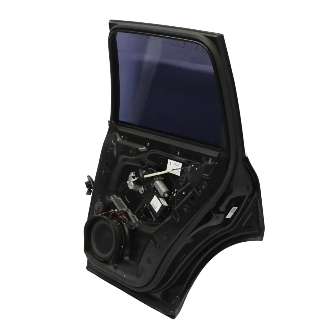 VW Volkswagen Touareg Hintere Rechte Tür Black Magic Pearl - C9Z - SKU 7L0833056M-BLM - Teilenummer 7L0833056M