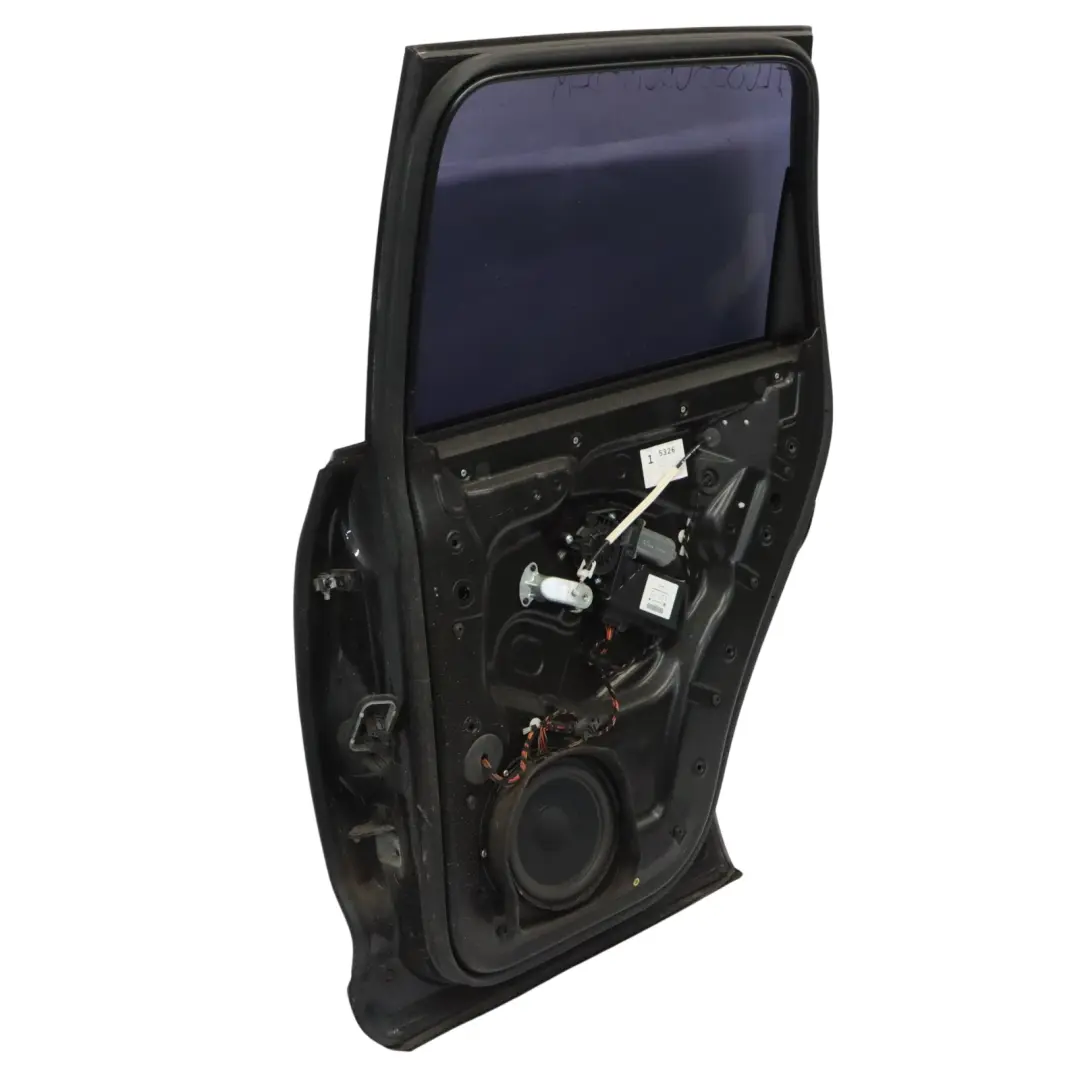 VW Volkswagen Touareg Hintere Rechte Tür Black Magic Pearl - C9Z - SKU 7L0833056M-BLM - Teilenummer 7L0833056M