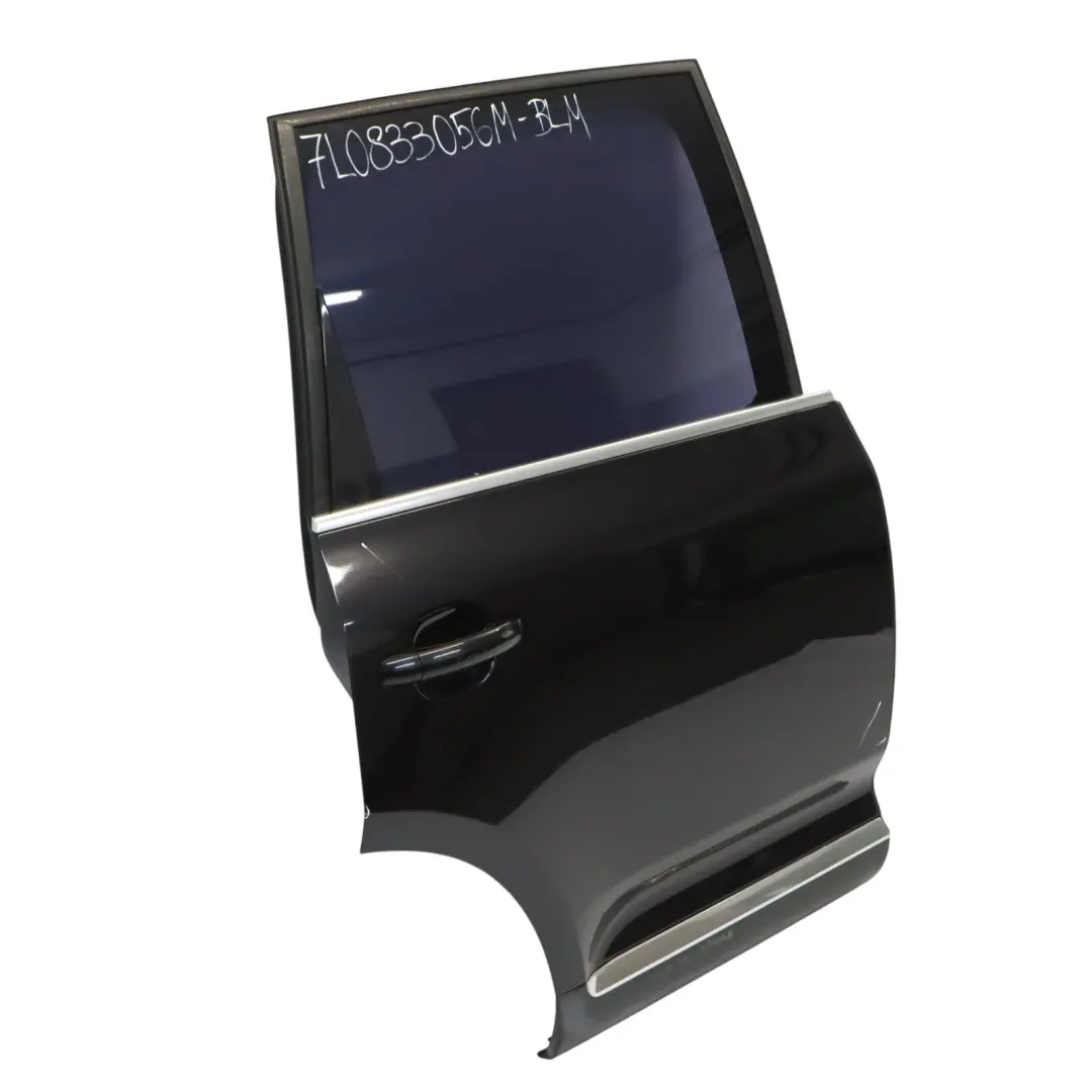 Puerta Trasera Derecha Black Magic Pearl - C9Z para VW Volkswagen Touareg con número de pieza 7L0833056M VW Volkswagen Touareg Puerta Trasera Derecha Black Magic Pearl - C9Z - SKU 7L0833056M-BLM - Número de pieza 7L0833056M