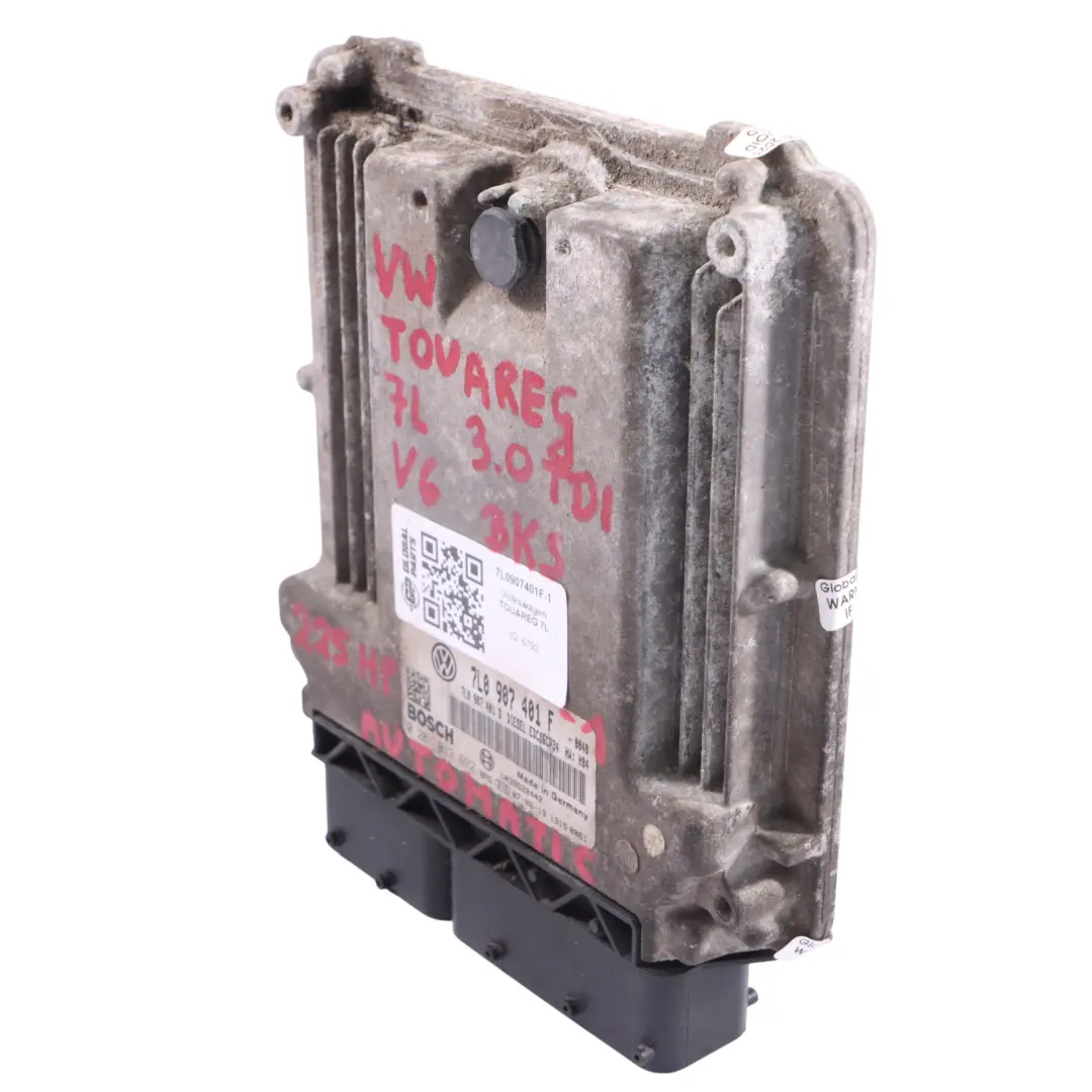 BKS 225HP Engine Control Unit ECU Kit Key Volkswagen Touareg 3.0 TDI - SKU 7L0907401F-1 - Part number 7L0907401F