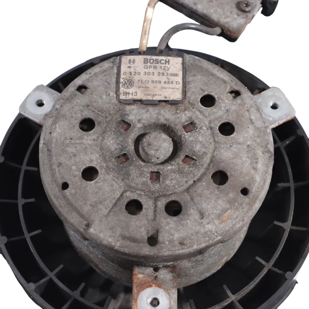Audi Q7 Volkswagen Touareg 7L Motor Del Ventilador Del Radiador - SKU 7L0959455D - Número de pieza 7L0959455D