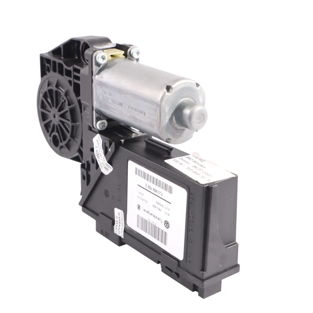 Volkswagen Touareg 7L Vordertür Fenster Heber Motor Links - SKU 7L0959702R - Teilenummer 7L0959702R