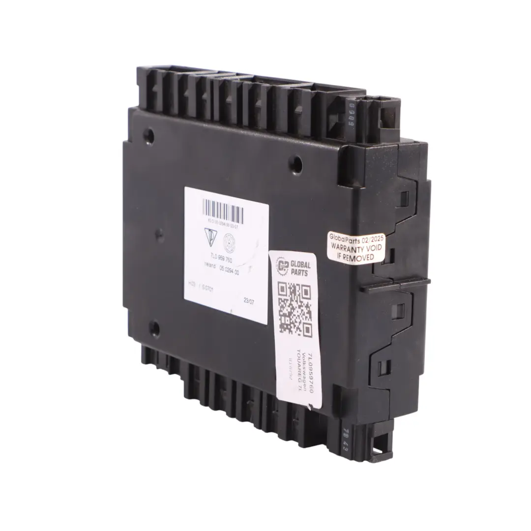 Volkswagen Touareg 7L Front Seat Module Right Left N/O/S Memory - SKU 7L0959760 - Part number 7L0959760