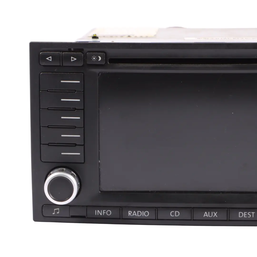 Volkswagen Touareg 7L Display Screen Multimedia Navigation Unit - SKU 7L6035177E - Part number 7L6035177E