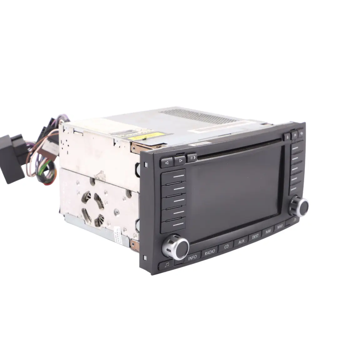 Volkswagen Touareg 7L Écran afichage Navigation multimédia bord Unité - SKU 7L6035177E - Numéro de pièce 7L6035177E