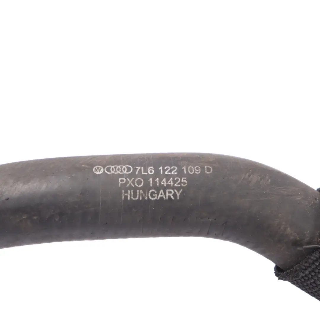 Audi Q7 4L TFSI Water Hose Cooling Coolant Radiator Pipe Line - SKU 7L6122109D - Part number 7L6122109D