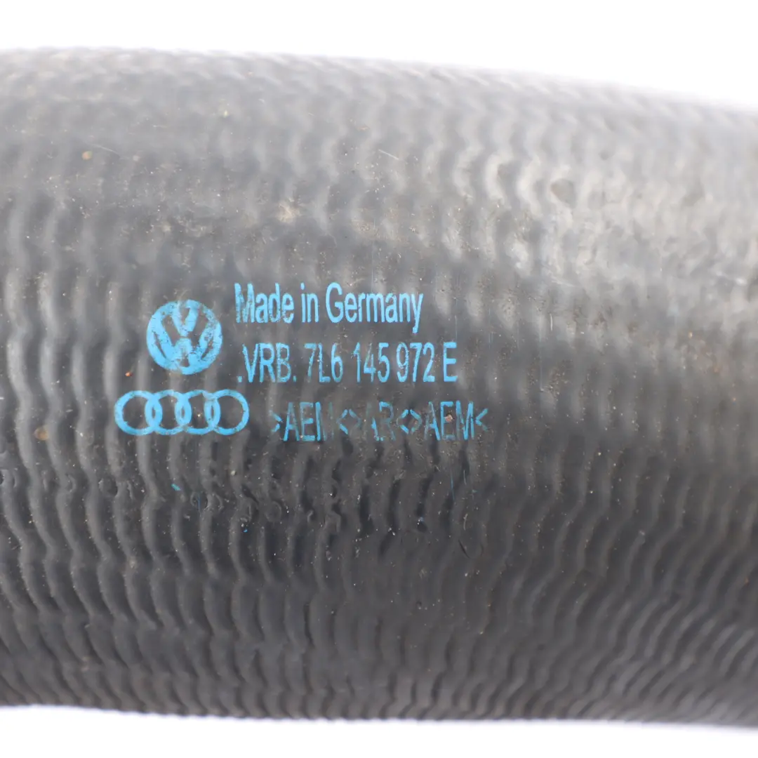 Audi Q7 4L 3.0 TDI Charge air intercooler Tuyau admission arrosage 7L6145972H - SKU 7L6145972E - Numéro de pièce 7L6145972E