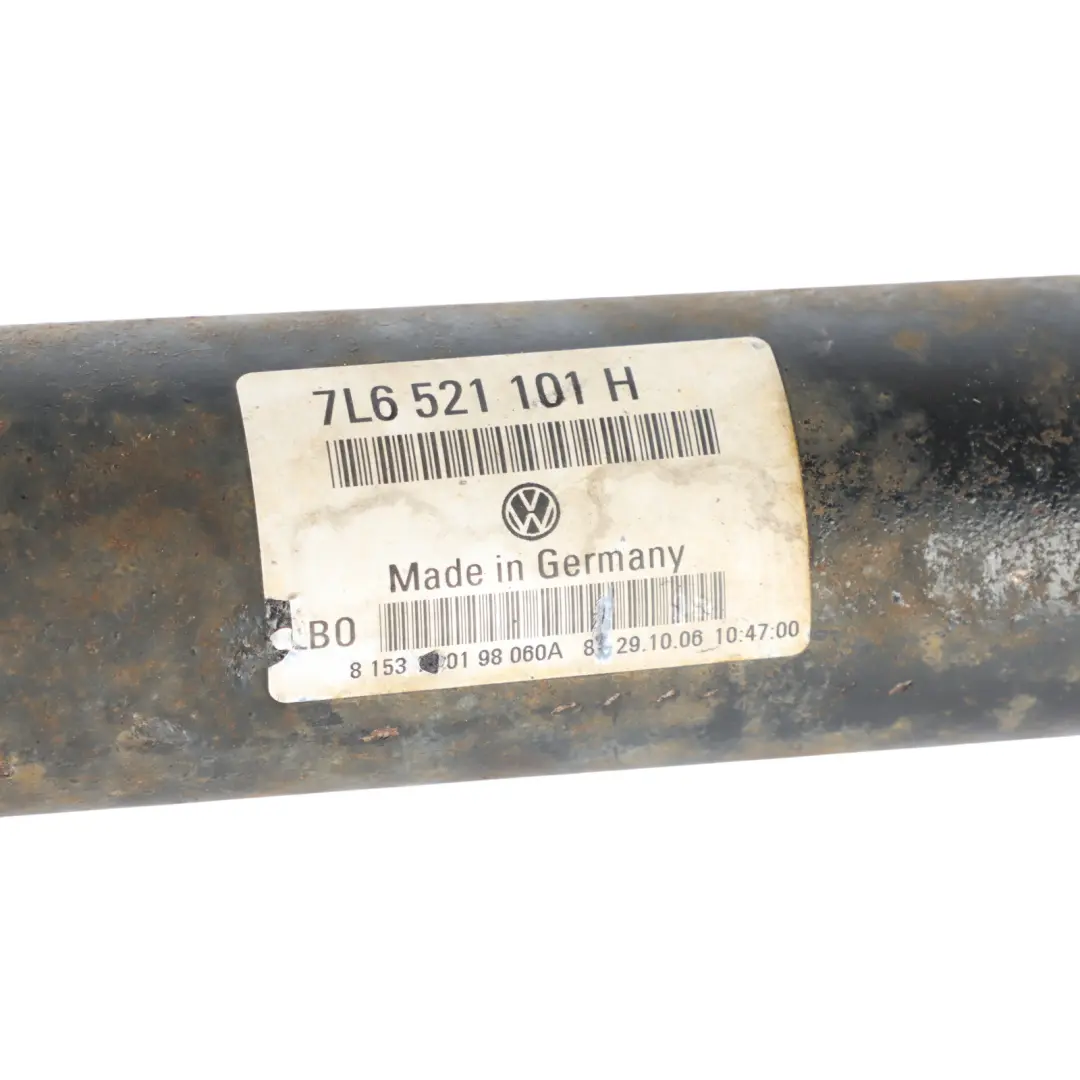 Arbre de transmission avant Cardan pour Audi Q7 4L 3.0 TDI BUG Diesel à propos du numéro de pièce 7L6521101H Audi Q7 4L 3.0 TDI BUG Diesel Arbre de transmission avant Cardan - SKU 7L6521101H - Numéro de pièce 7L6521101H