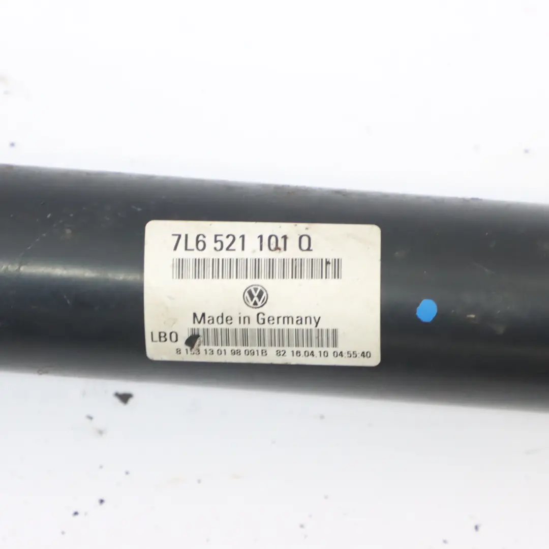 Audi Q7 4L Albero di trasmissione anteriore Cambio automatico - SKU 7L6521101Q - Numero di parte 7L6521101Q